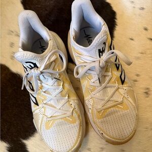 adidas White and Yellow Men's Shoes